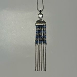 Kenneth Cole, Silvertone necklace
